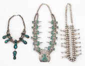 NATIVE AMERICAN SILVER TURQUOI