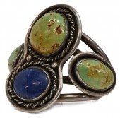 NATIVE AMERICAN SILVER TURQUOI