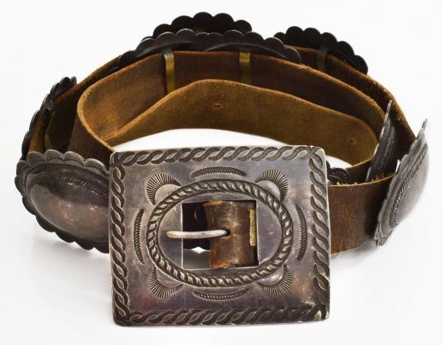 NATIVE AMERICAN STAMPED SILVER