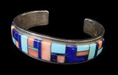 NATIVE AMERICAN STERLING CUFF
