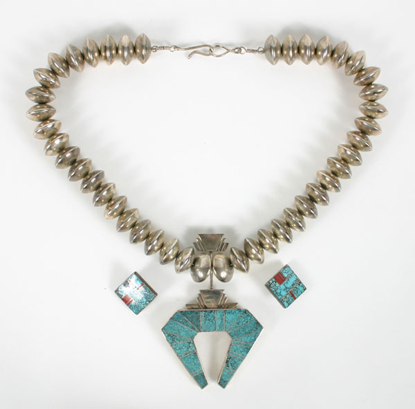 Native American sterling necklace