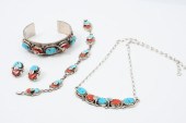 NATIVE AMERICAN STERLING TURQU