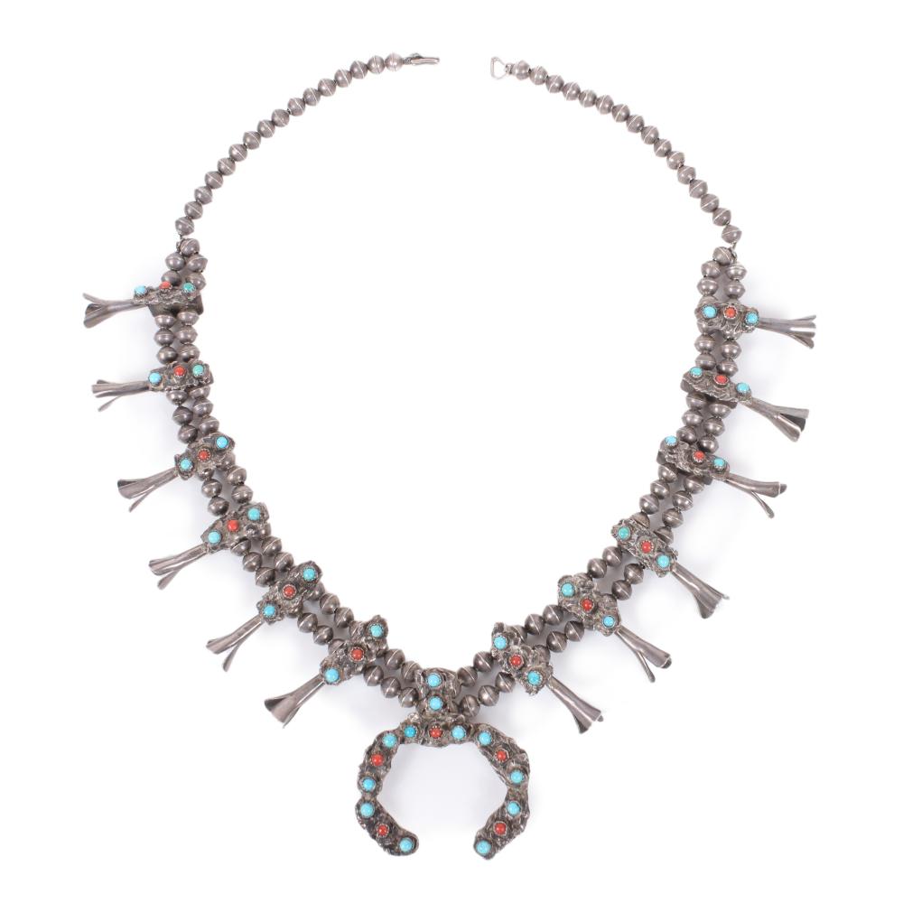 NATIVE AMERICAN STERLING, TURQUOISE