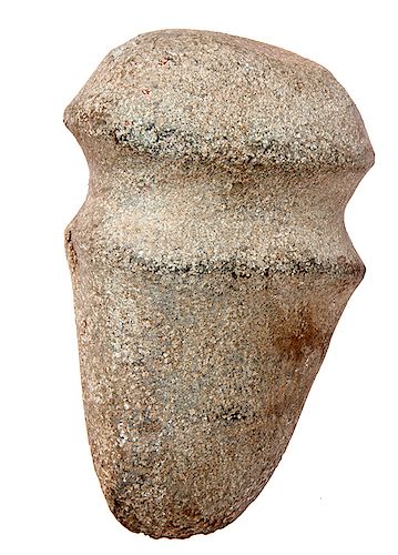 NATIVE AMERICAN STONE AXEA LARGE