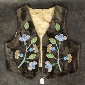 NATIVE AMERICAN STYLE BEADED V