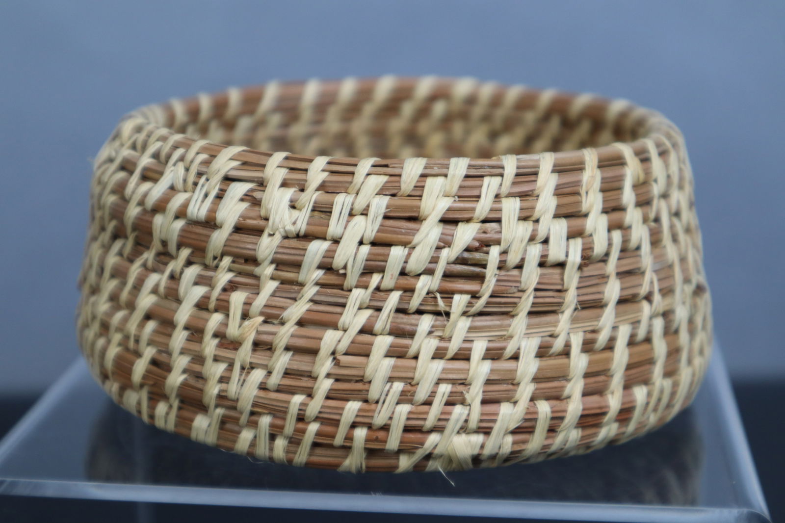 NATIVE AMERICAN STYLE COILED PINE
