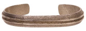 NATIVE AMERICAN TUFA-CAST SILV