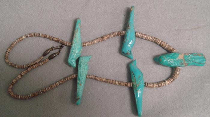 Native American turquoise bird