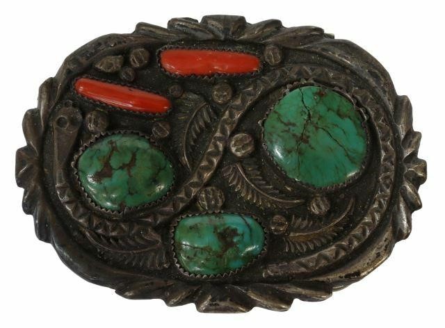 NATIVE AMERICAN TURQUOISE & CORAL