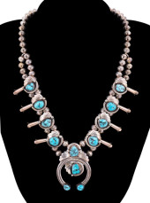 NATIVE AMERICAN TURQUOISE SQUA