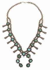 NATIVE AMERICAN TURQUOISE SQUA