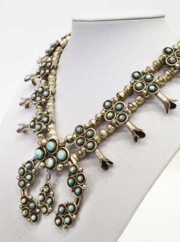 NATIVE AMERICAN TURQUOISE SQUASH