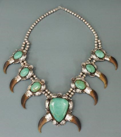 NATIVE AMERICAN TURQUOISE SQUASH