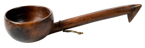 NATIVE AMERICAN WOODLANDS LADLE19th