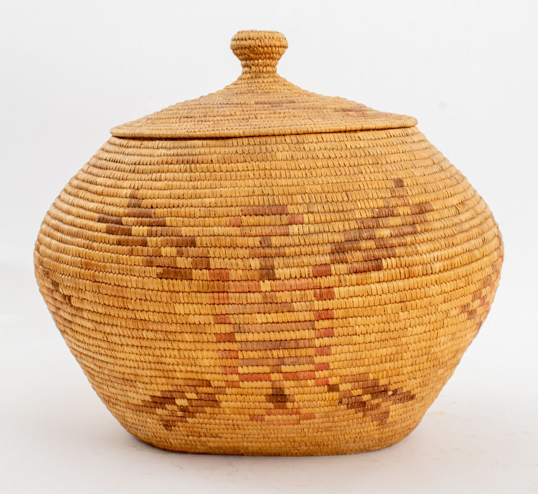 NATIVE AMERICAN WOVEN BASKETRY