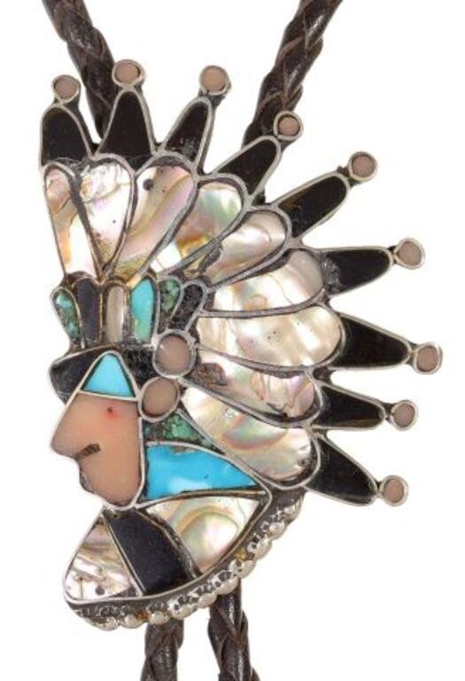 NATIVE AMERICAN ZUNI INLAID