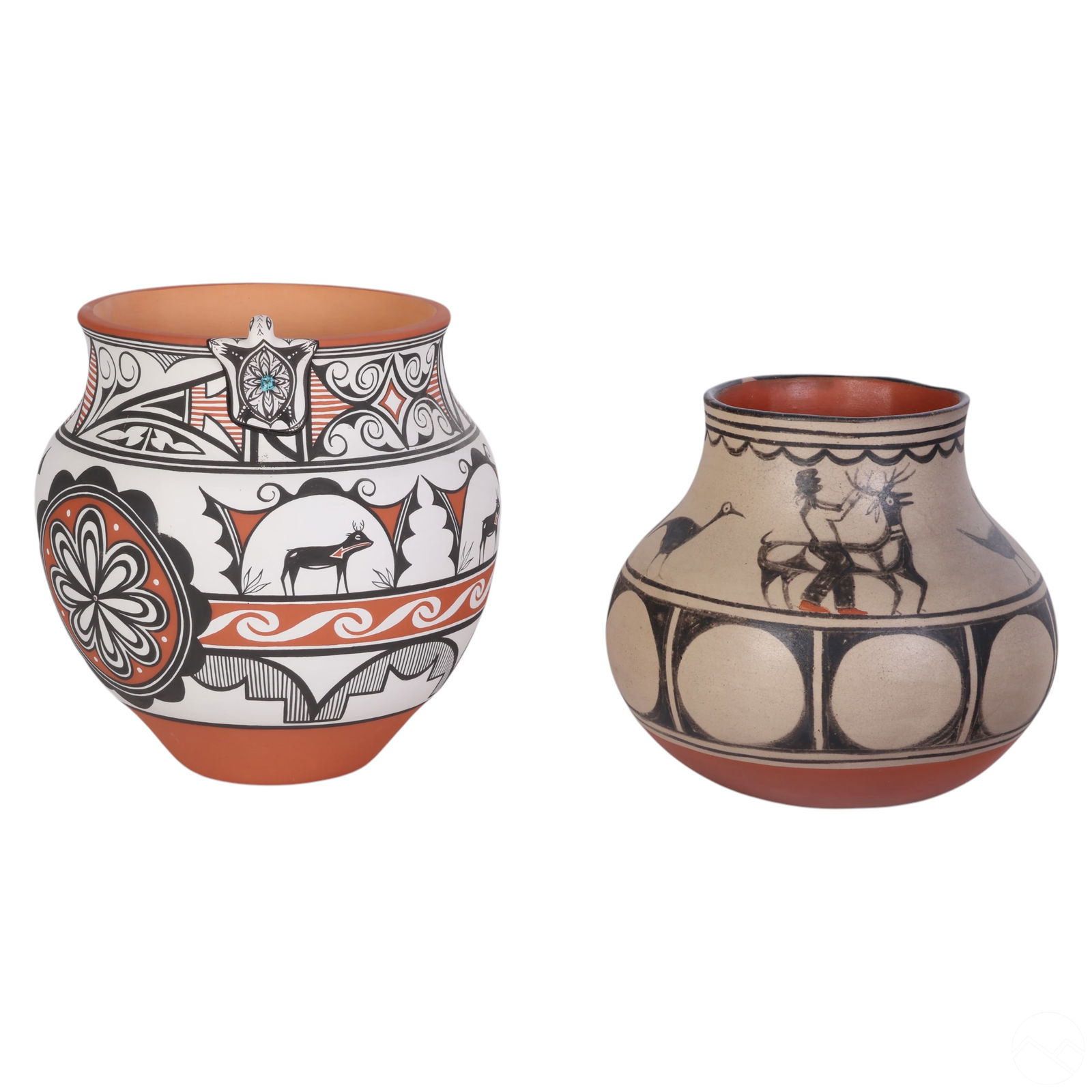 NATIVE AMERICAN ZUNI KEWA POTTERY
