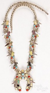 NATIVE AMERICAN ZUNI SILVER AN