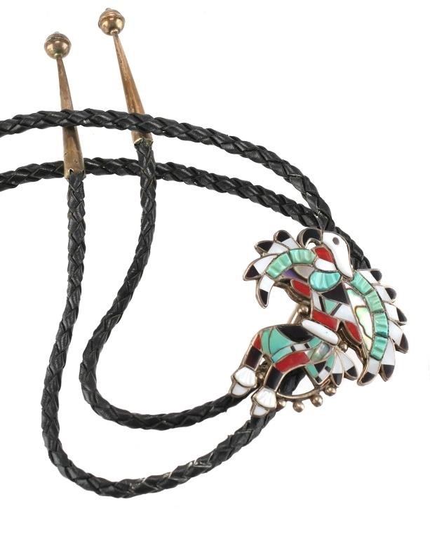 NATIVE AMERICAN ZUNI STERLING