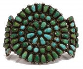 NATIVE AMERICAN ZUNI TURQUOISE