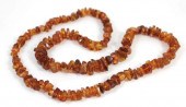 NATURAL BALTIC AMBER BEAD NECK