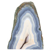 NATURAL CRYSTAL BLUE LACE AGAT
