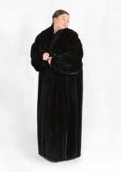 NATURAL DARK RANCH MINK FULL L