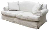NATURAL LINEN SLIPCOVERED CAME