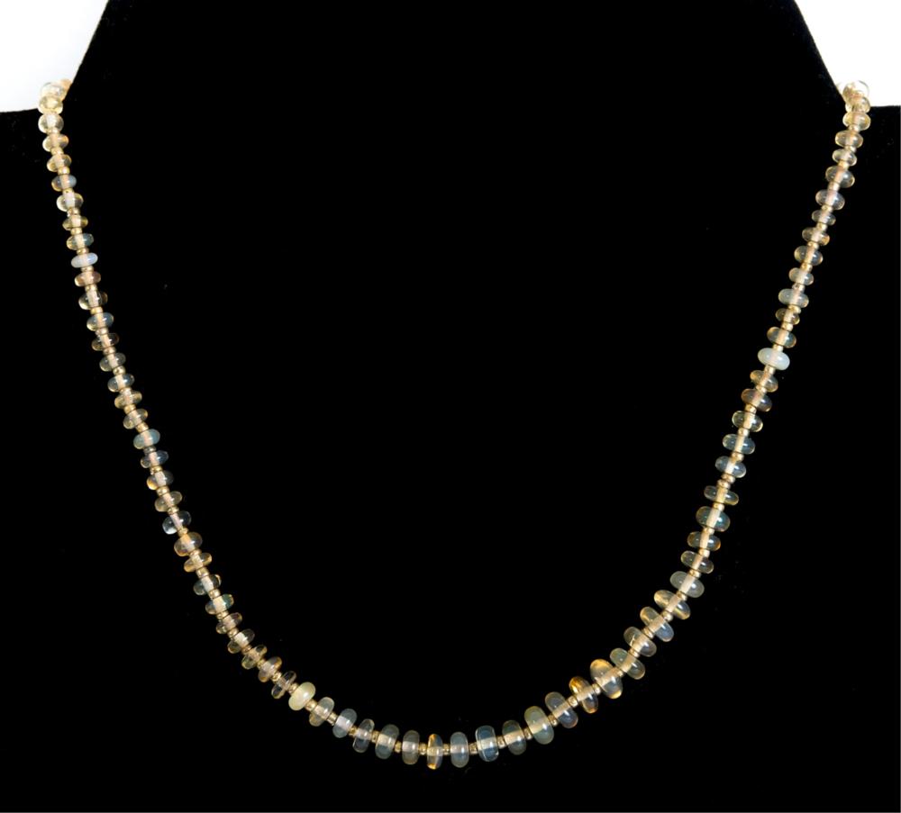 NATURAL OPAL BEADED 14K YG