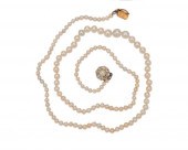 NATURAL PEARL NECKLACENatural