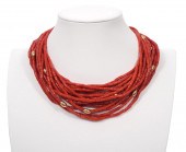 NATURAL SALMON COLORED CORAL M