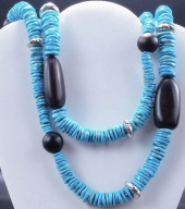NATURAL SHAJARI TURQUOISE DISC