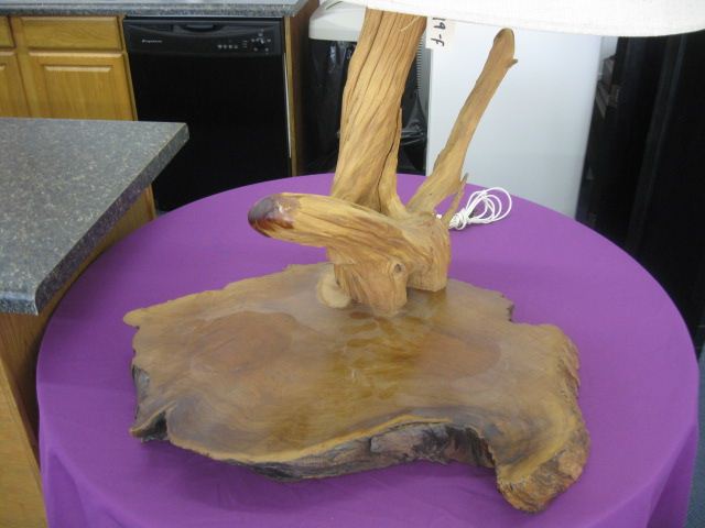 Natural Wood Lamp driftwood style