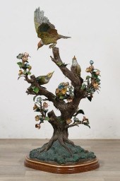 NATURALISTIC BIRDS ON TREE CAS