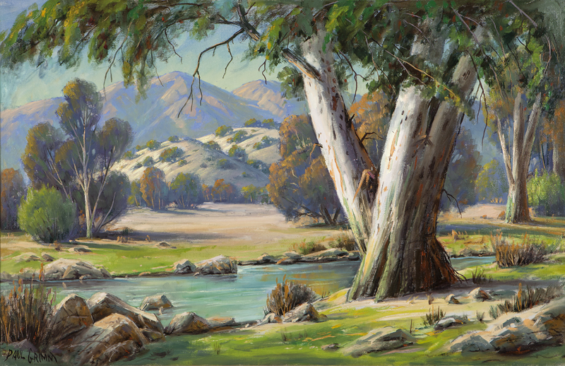 ''Nature's Symphony'' oil on