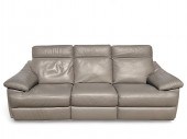 NATUZZI LEATHER SOFA: Natuzzi