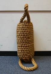 NAUTICAL COILED ROPE DOCK BUMP