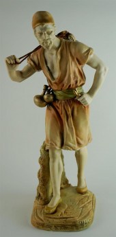 NAUTILUS PORCELAIN FIGURE OF A
