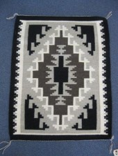 Navaho Indian Saddle Blanket g
