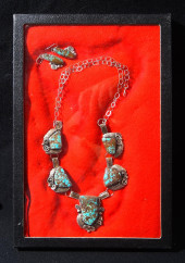 NAVAJO 3-PIECE NECKLACE & EARR