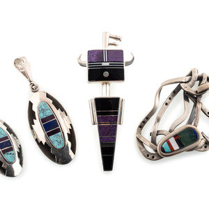 Navajo and Apache Sterling Silver
