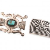 Navajo and Hopi Silver Belt Bu