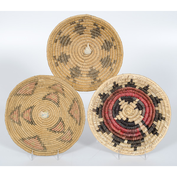 Navajo and Mescalero Apache Baskets