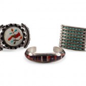 Navajo and Zuni Cuff Bracelets