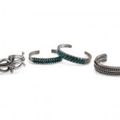 Navajo and Zuni Cuff Bracelets