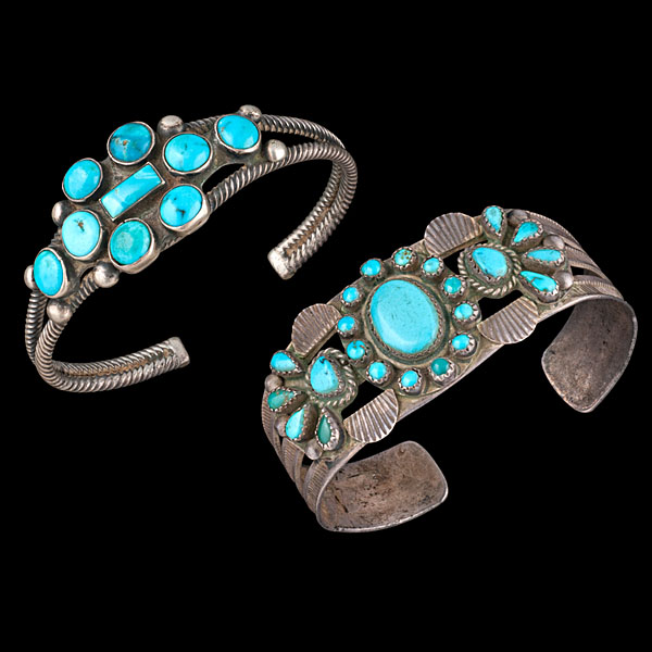 Navajo and Zuni Silver and