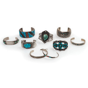 Navajo and Zuni Silver Cuff