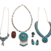 Navajo and Zuni Silver Jewelry