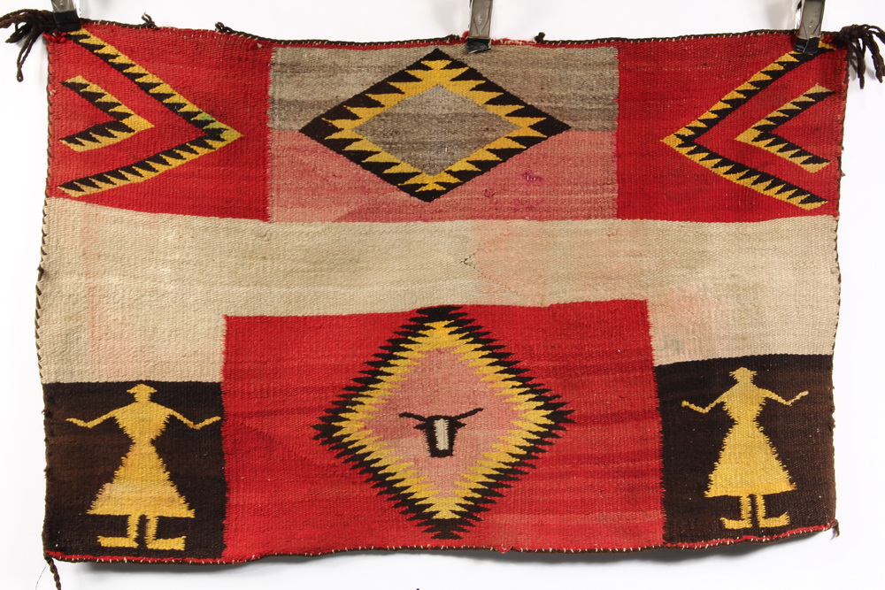 NAVAJO BLANKET - 38'' x 24'' -