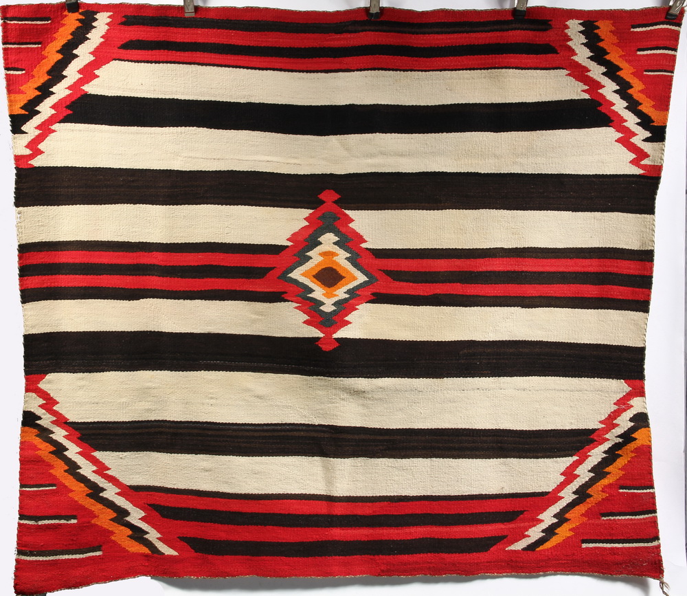 NAVAJO BLANKET - 4'8'' x 5'5'' -